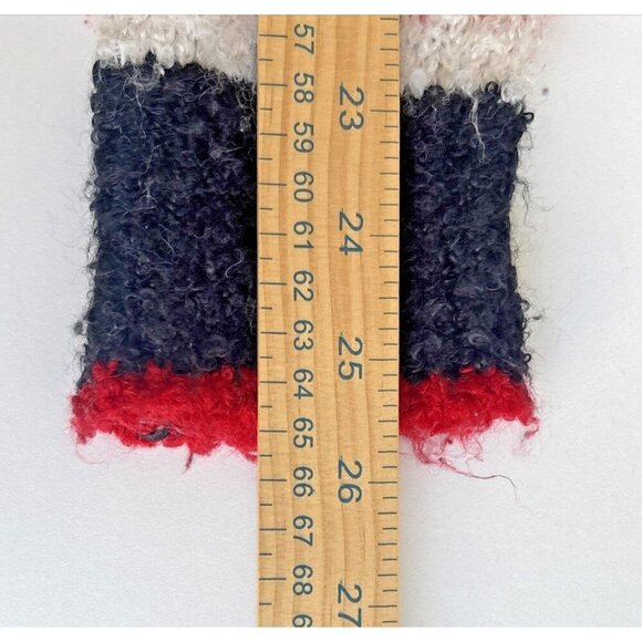 Free People Alpaca Blend Sweater Colorful Patch Pullover Women's Size M Boho - Picture 7 of 9